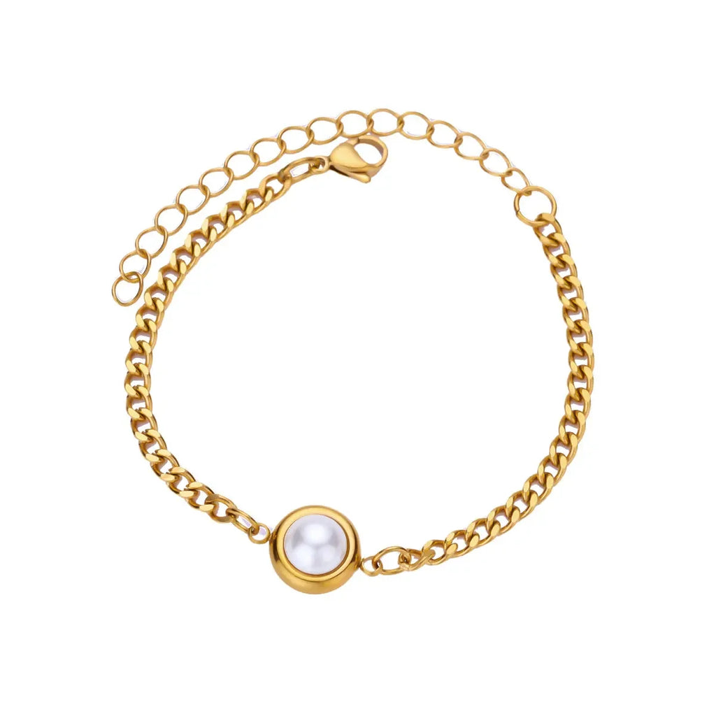 40 Exquisite Elegant Chain Bracelets For Women 18K Gold-Plated Shiny Zircon Inlaid Flower Cuff Bracelet Female Jewelry Gift