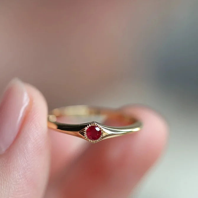 Classic Ruby Ring