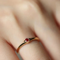 Classic Ruby Ring
