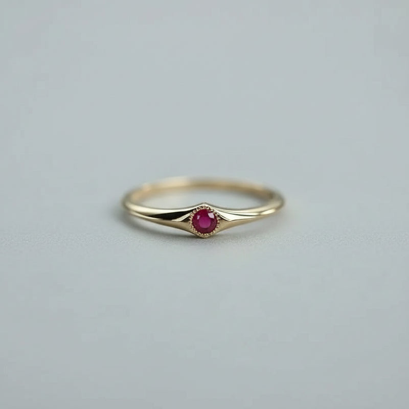 Classic Ruby Ring