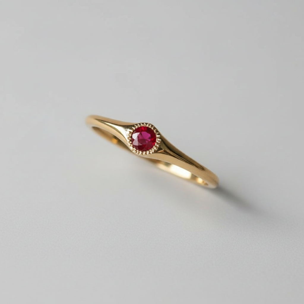 Classic Ruby Ring