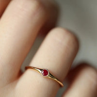 Classic Ruby Ring