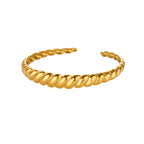 40 Exquisite Elegant Chain Bracelets For Women 18K Gold-Plated Shiny Zircon Inlaid Flower Cuff Bracelet Female Jewelry Gift